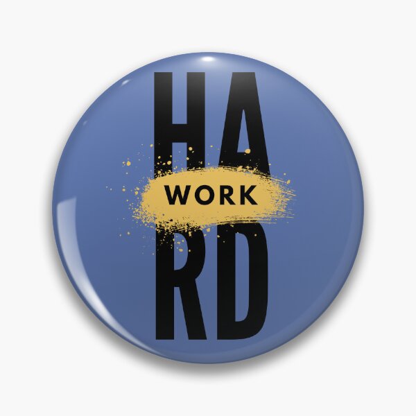 Item preview, Work Hard designed and sold by HoodlumDesign.