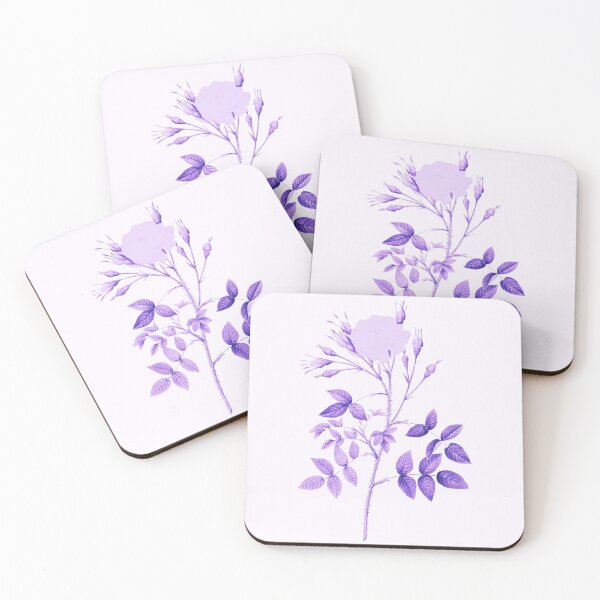Item preview, Rose of Rosenberg Flower, Alternative Illustration - Purple Rose designed and sold by DaphneKstudio .