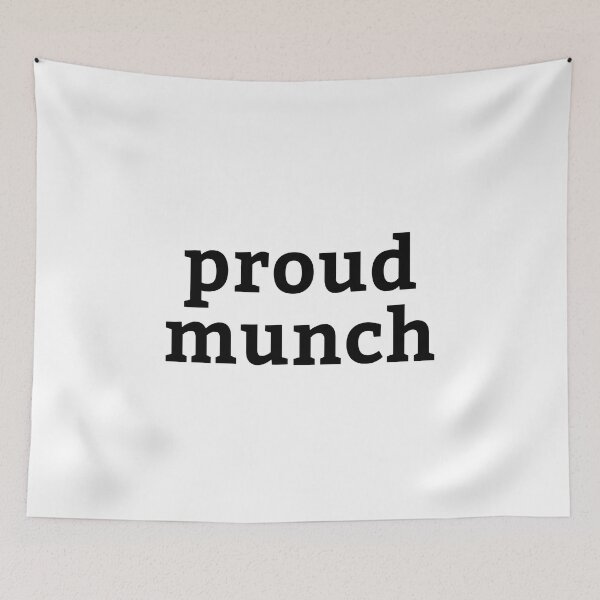 Aperçu de l'œuvre Munch fier créée et vendue par StoreGoHard.