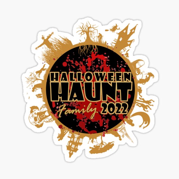 Item preview, This Halloween Haunt Family 2022 design is available exclusively for members of the official Halloween Haunt Family of Scare Actors.  designed and sold by SeaStories88.