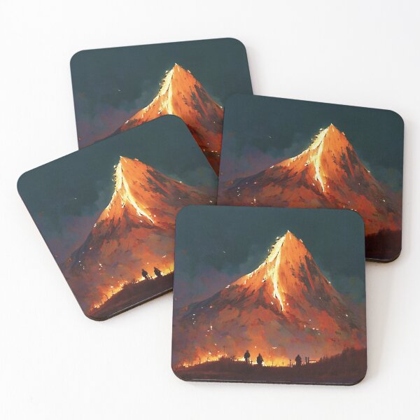 Item preview, Mountain in fire designed and sold by Neilero.