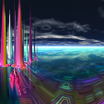 Artwork thumbnail, Atlantis Rising by AlienVisitor's Stuff