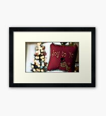 Joy to you Framed Print