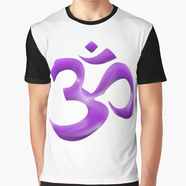 PURPLE OM Graphic T-Shirt