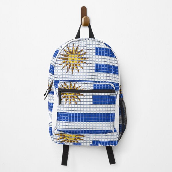 Item preview, Uruguay Flag Rounded - Squares Pixel designed and sold by MoonElite.