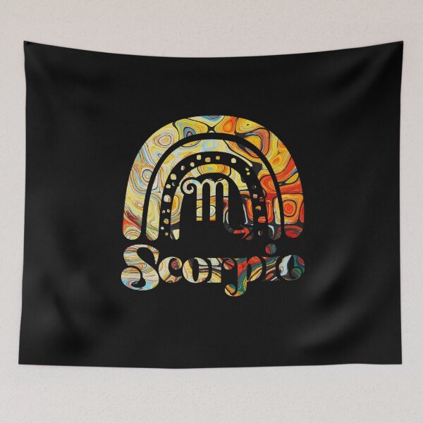 Item preview, Scorpio Boho T-Shirt designed and sold by MyStarSign.