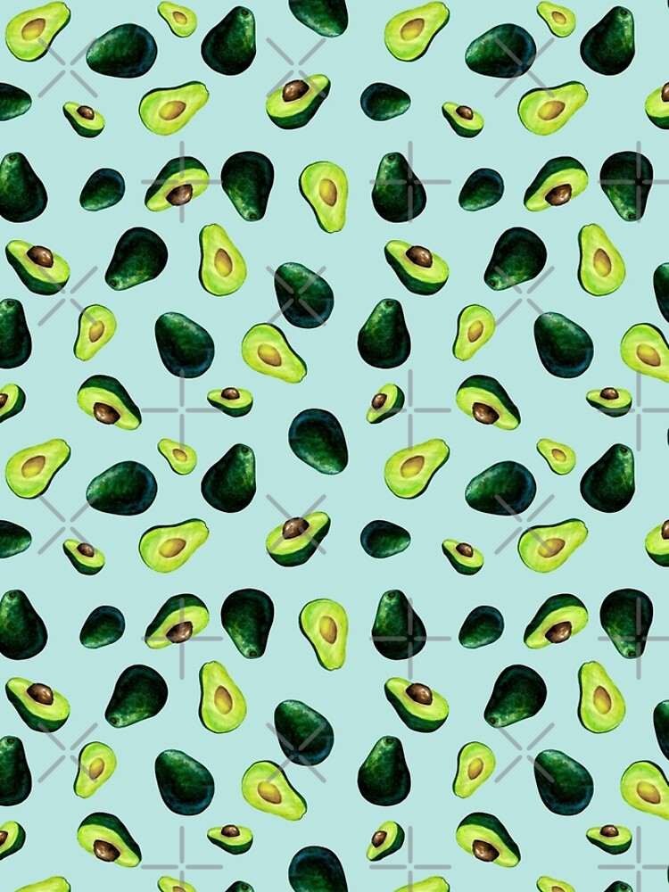 Avocado Pattern by BekkaCampbell