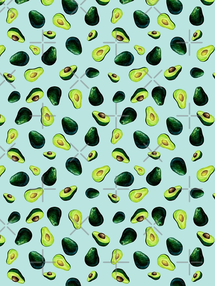 Avocado Pattern by BekkaCampbell
