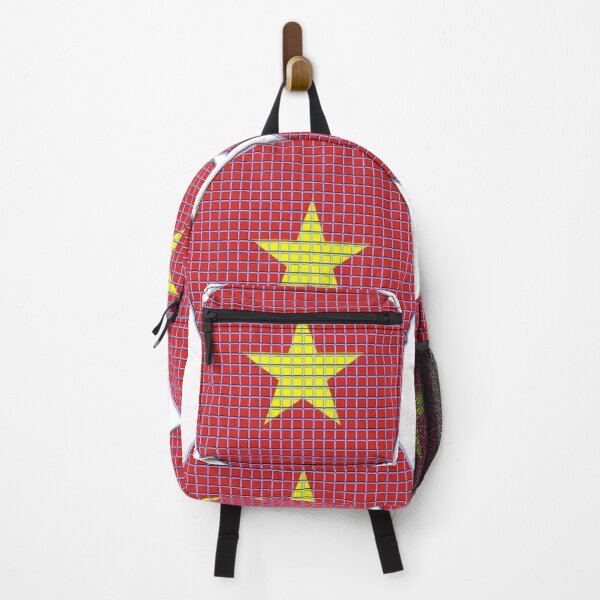 Item preview, Vietnam Flag Rounded - Squares Pixel designed and sold by MoonElite.