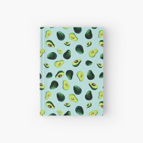 Avocado Pattern Hardcover Journal