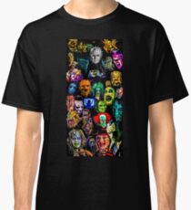 Camiseta clásica colección de terror