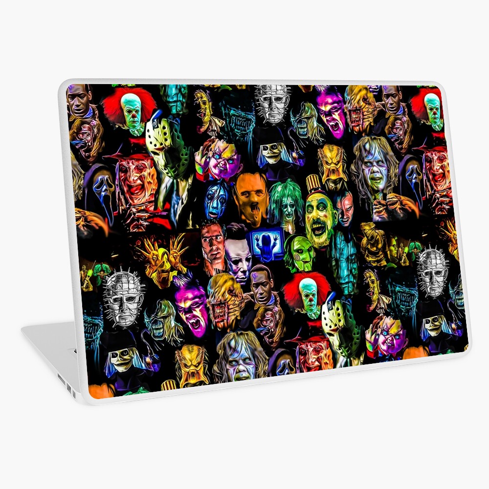 horror collection Laptop Skin