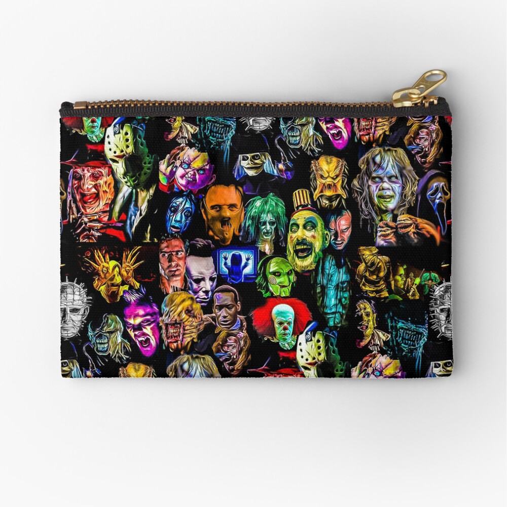 horror collection Zipper Pouch
