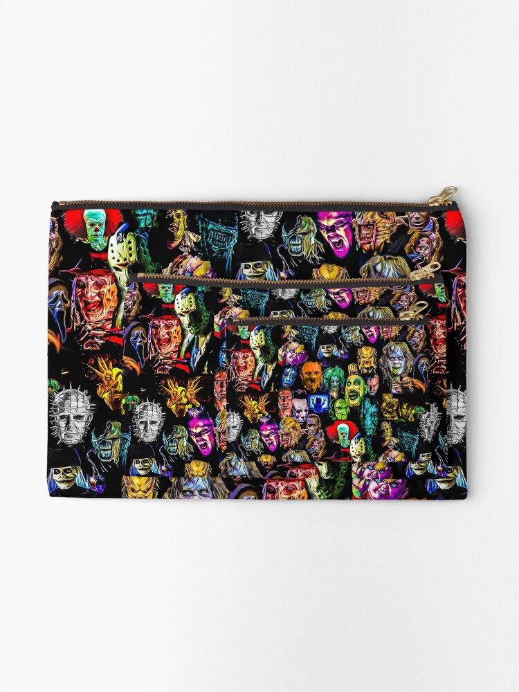 Alternate view of horror collection Zipper Pouch