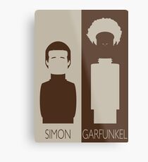 Simon and Garfunkel Metal Print