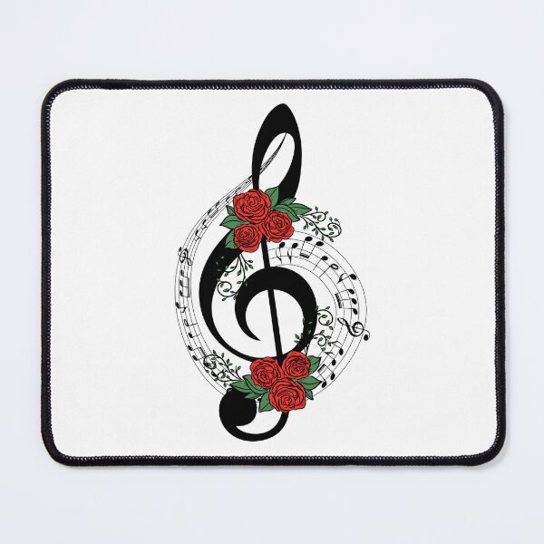 Item preview, Musical Note Roses designed and sold by MyMerch4u.