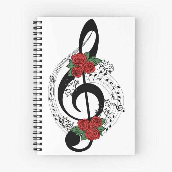 Item preview, Musical Note Roses designed and sold by MyMerch4u.