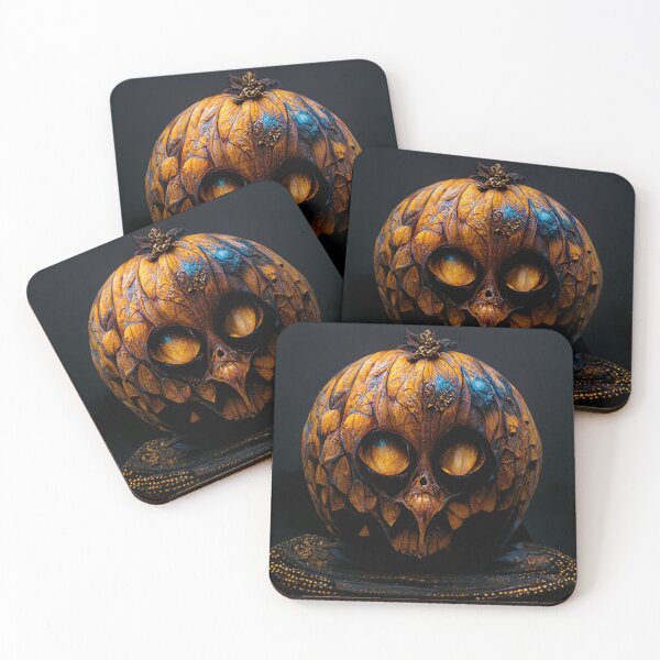 Item preview, Spooky Evil Halloween Pumpkin Monster designed and sold by JABG-01.