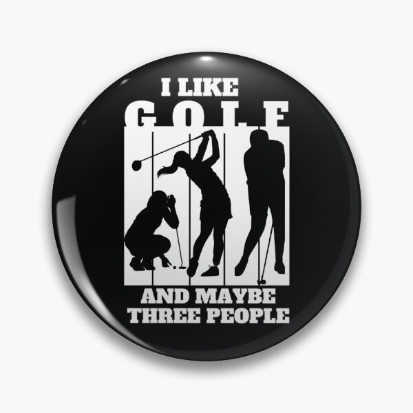 Item preview, I like golf and maybe three people  designed and sold by Douniaya.