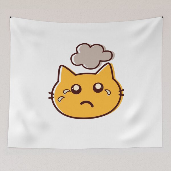 Item preview, Cute Kitten Crying, Animals style designed and sold by Dven-Clothes.