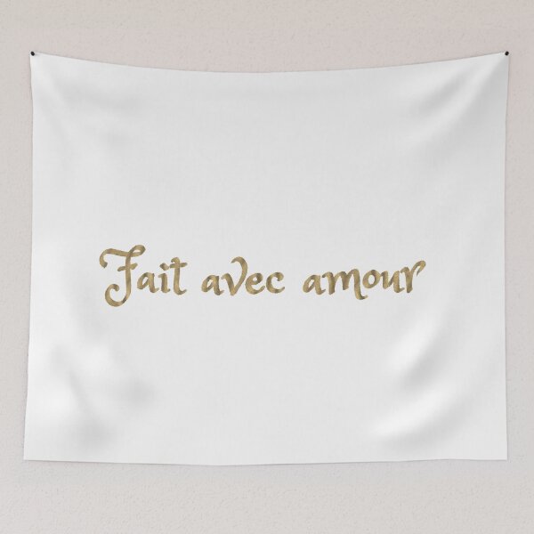 Item preview, Fait avec amour (made with love) designed and sold by roaaroaa.
