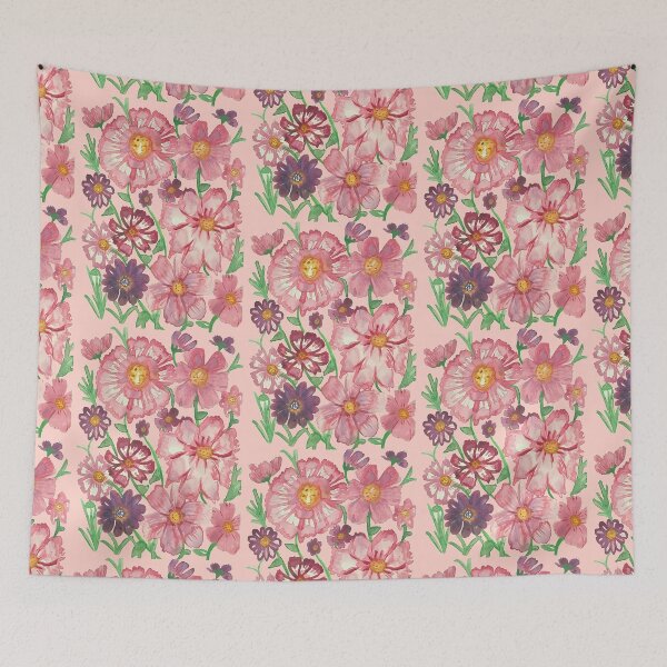 Item preview, Watercolor flowers pattern designed and sold by altairaleon.