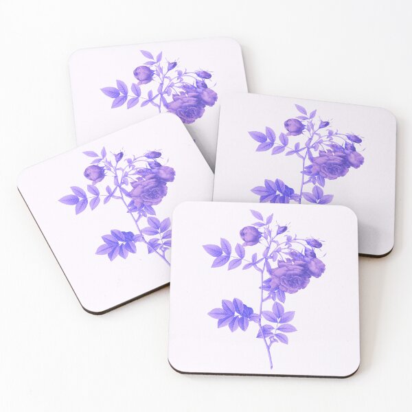 Item preview, Turnip Roses Flower, Alternative Illustration - Purple Rose designed and sold by DaphneKstudio .