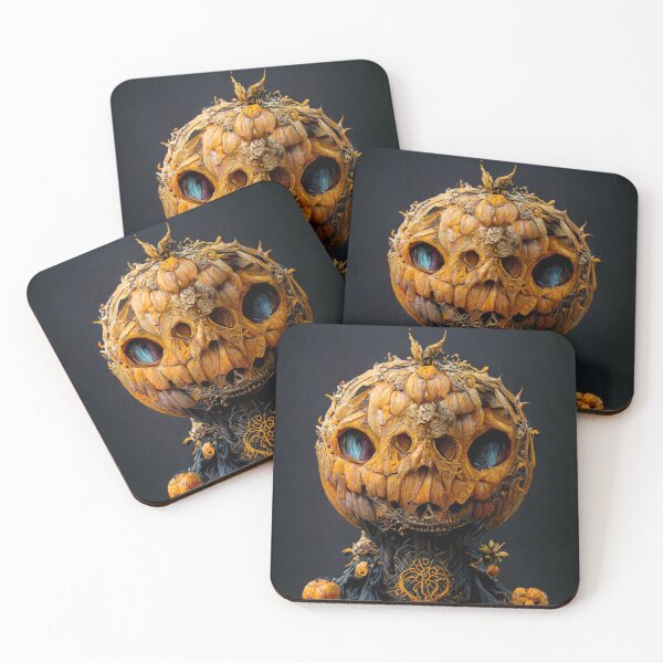 Item preview, Spooky Evil Halloween Pumpkin Monster designed and sold by JABG-01.
