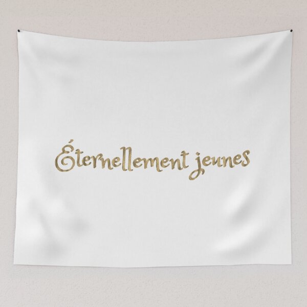 Item preview, Éternellement jeunes (forever young) designed and sold by roaaroaa.