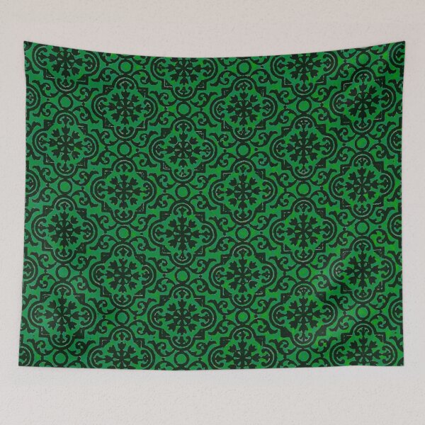 Item preview, Green Classic Wallpaper Pattern designed and sold by KellysComColors.