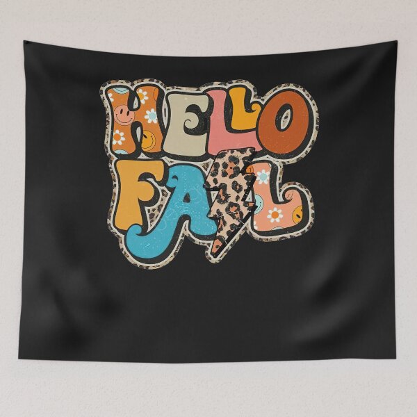 Item preview, Funny Hello Fall Leopard designed and sold by alanxgoldberger.