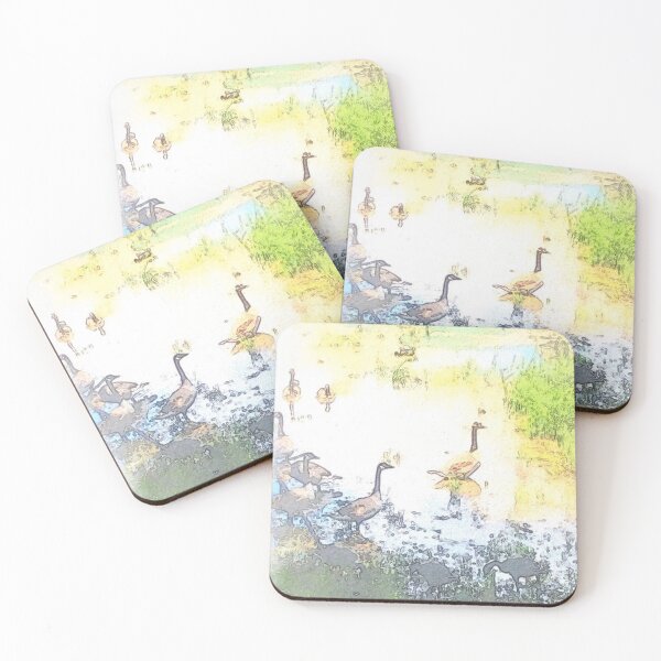 Item preview, Duckling family  designed and sold by Tonyasartprints.