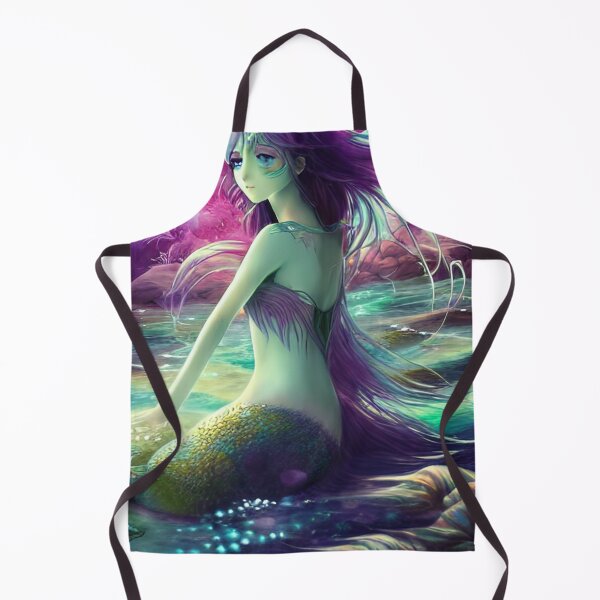 Item preview, Mermaid Sits By The Sea While the Wind Plays in Her Hair designed and sold by Lenkaland.