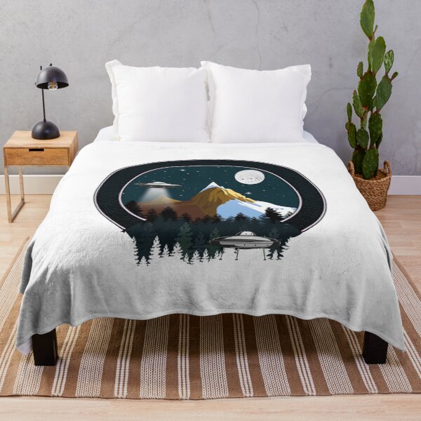 Item preview, Spaceship Mountain Wintery Nights designed and sold by MyMerch4u.