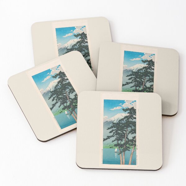 Item preview,  Kawase Hasui  Kawaguchi Lake (Kawaguchi-ko) designed and sold by TeeARTHY.