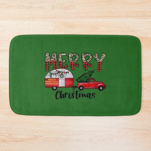 Item preview, Merry Christmas camper designed and sold by LeJeuneGifts.