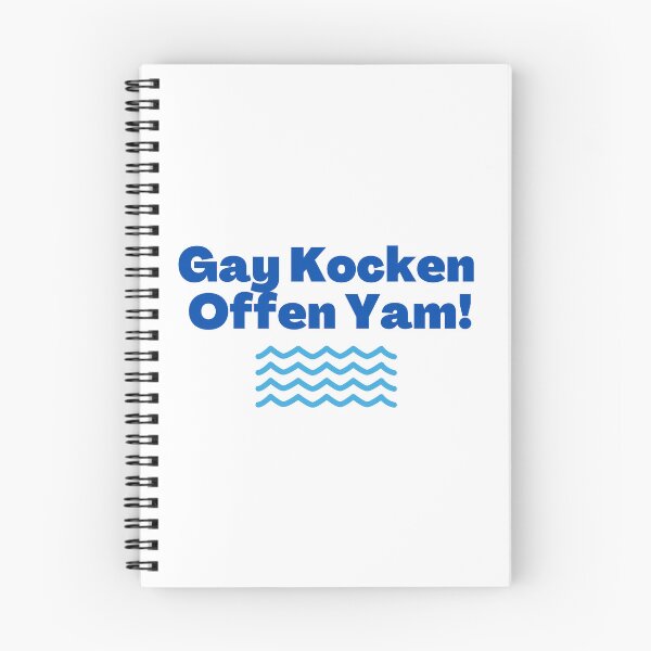 Item preview, Yiddish Saying Gay Kocken Offen Yam designed and sold by NJGDesigns.