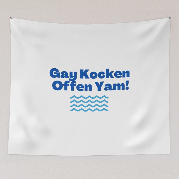 Item preview, Yiddish Saying Gay Kocken Offen Yam designed and sold by NJGDesigns.