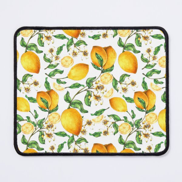 Item preview, Beautiful Watercolor Lemon Fruit and Lemon Blossom designed and sold by silviaol.