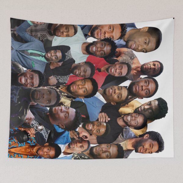 Item preview, chadwick boseman photo collage designed and sold by T-shirtakStore.