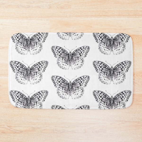 Item preview, Butterfly Pen and Ink Stippling Illustration designed and sold by vron615.