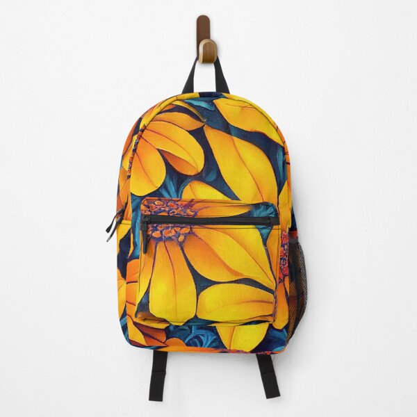 Item preview, Marigold Floral Print designed and sold by ThePurpleMelon.