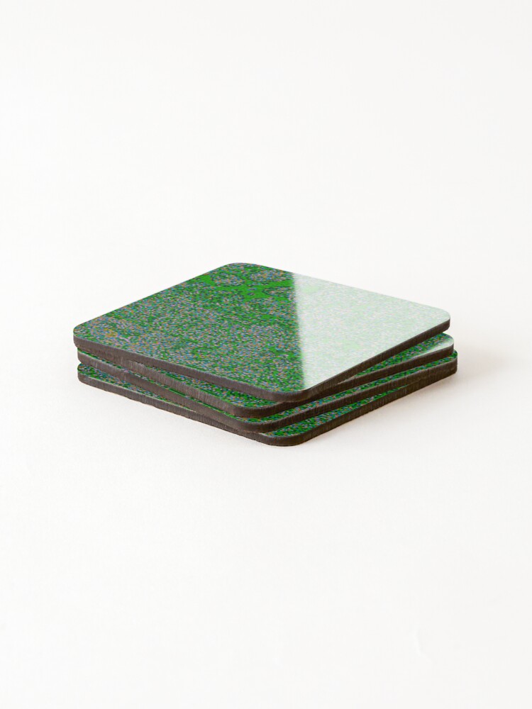 Thumbnail 4 of 5, Coasters (Set of 4), Terrestrial Forecast Model designed and sold by perplexia.