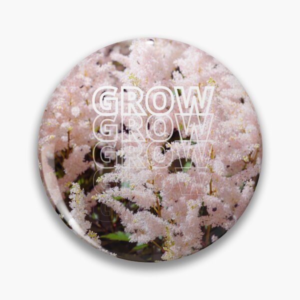 Item preview, GROW (above) - Dreamy Pink Enchanted Flower Forest designed and sold by AliceSLee.