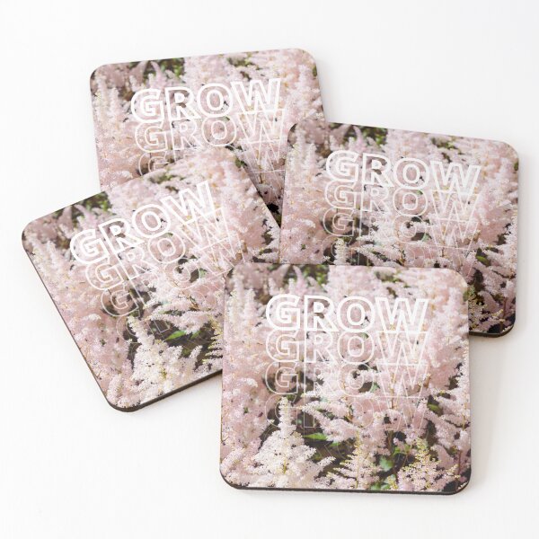Item preview, GROW (above) - Dreamy Pink Enchanted Flower Forest designed and sold by AliceSLee.