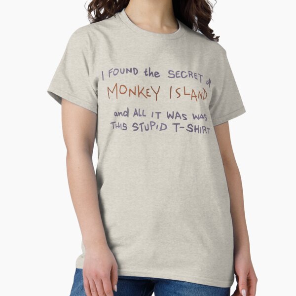 Item preview, I found the secret of monkey island designed and sold by thecansone.