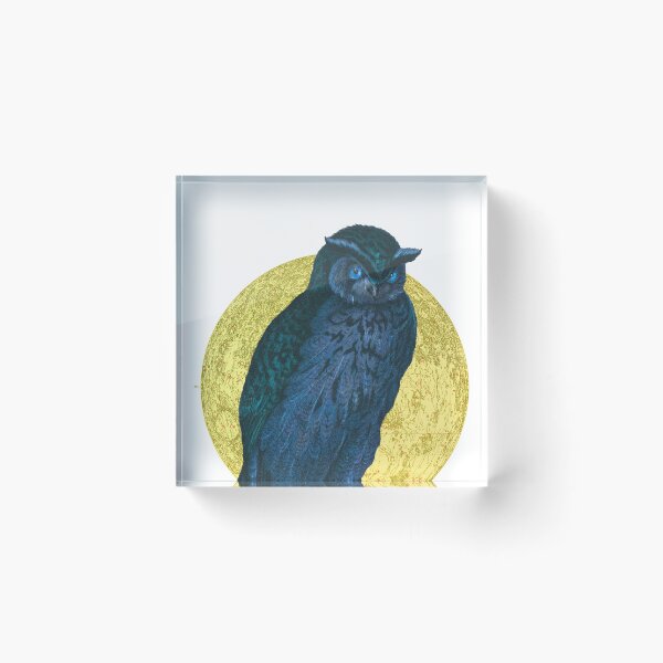 Item preview,  smart owl moon designed and sold by goedesign.