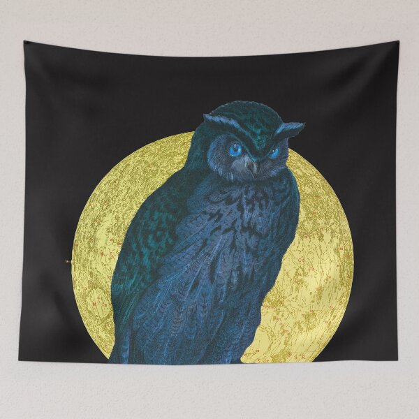 Item preview,  smart owl moon designed and sold by goedesign.