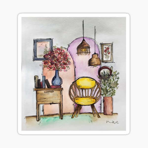 Boho Chic Room Sticker