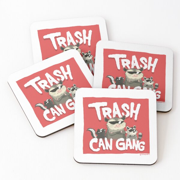 Item preview, trash can gang designed and sold by colmesketch.